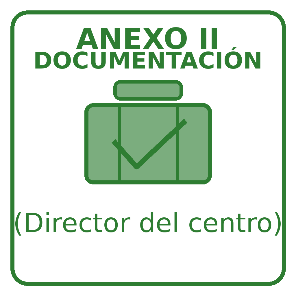ANEXO II DOCUMENTACIÓN A APORTAR ANEXO II DOCUMENTACIÓN A APORTAR